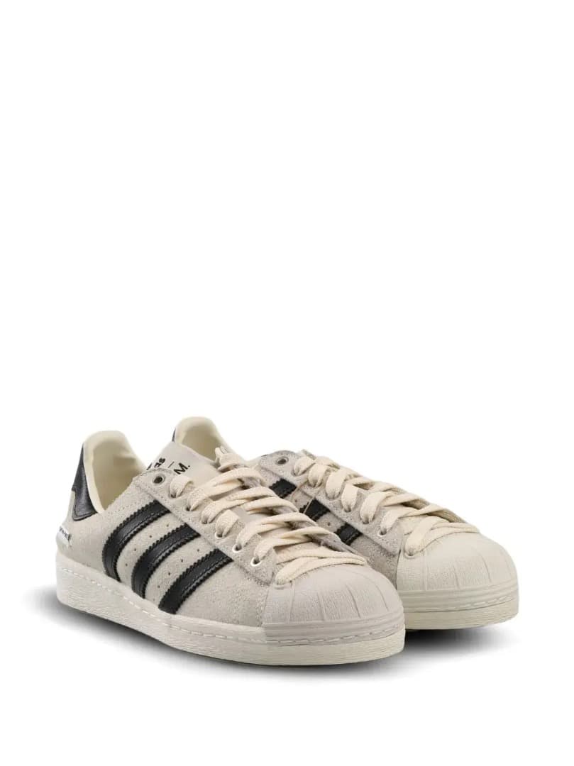 adidas Superstar ベージュ/ブラック Adidas Superstar Black Magic Beige Men's Athletic Shoes HP5498