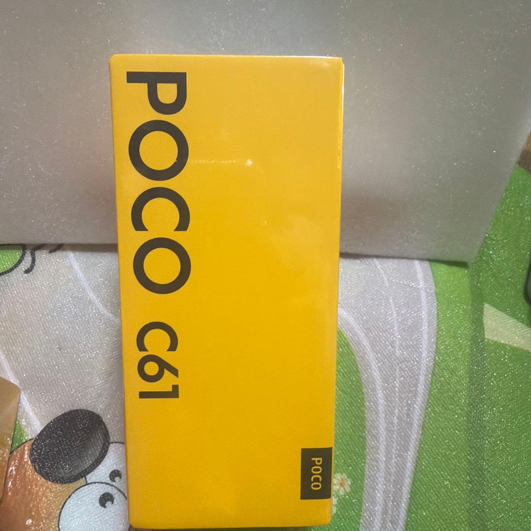 POCO C61 ブラック 4GB RAM 128GB ROM - メルカリ