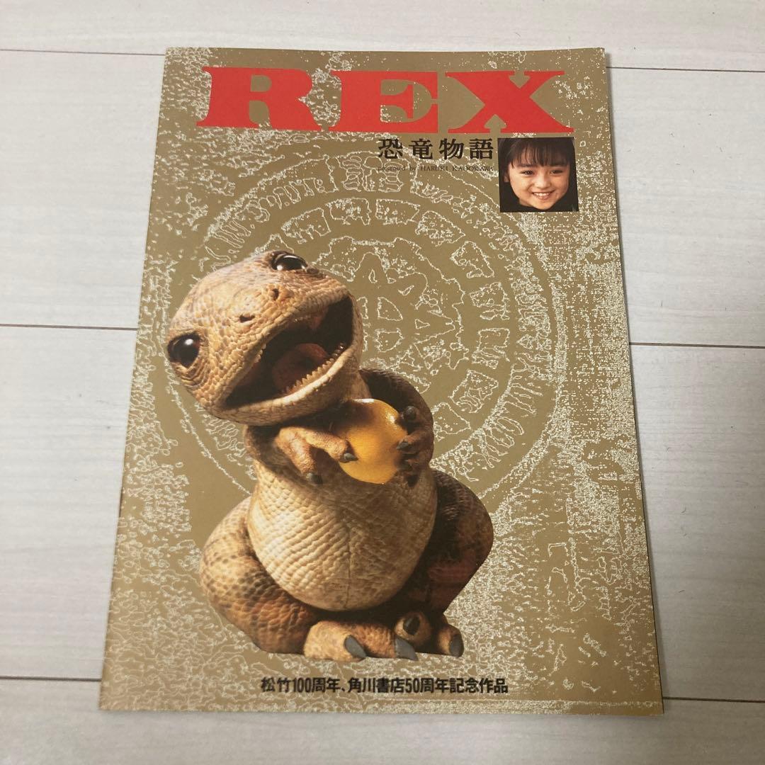 安達祐実 映画 REX 恐竜物語 パンフレット - メルカリ