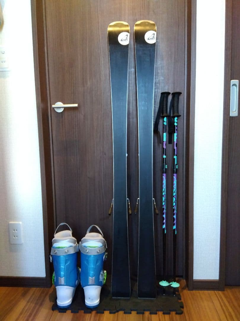 ♡女子に人気♡ROXY/学生・レディース用/スキーセット/メンテ・WAX済