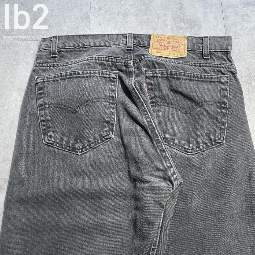 90's Levi's リーバイス 505 USA製 w34-30表記 90s USA製 ブラック
