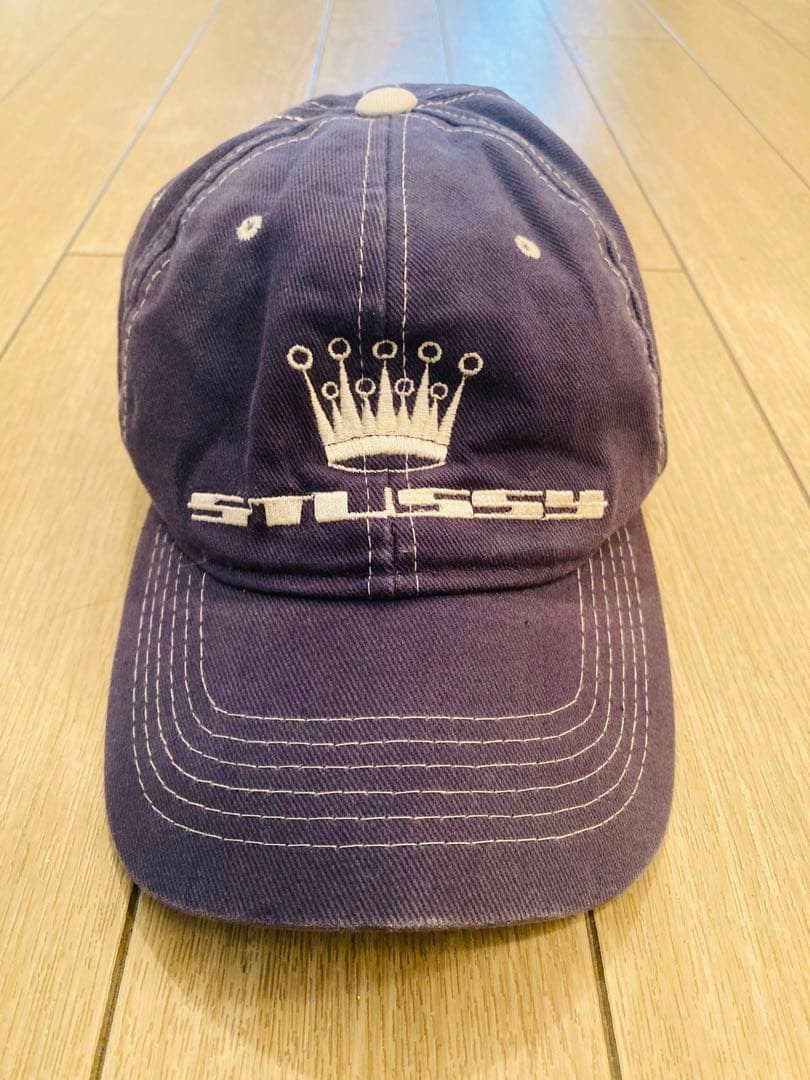 old stussy クラウンキャップ ビンテージ - メルカリ
