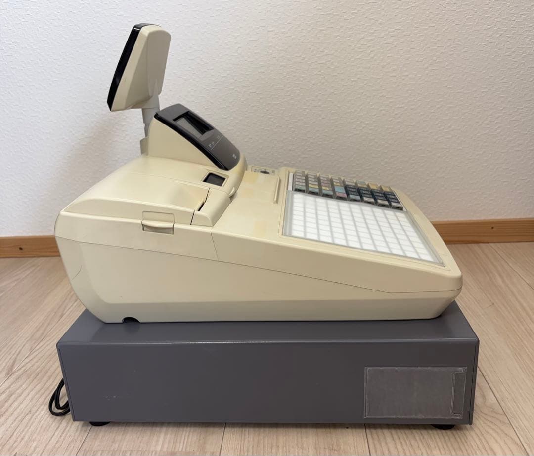 【動作OＫ】TEC 電子レジスター FS-1550 東芝テック -372-