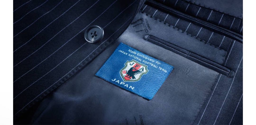 最終値下dunhill JFA サッカー日本代表セットアップスーツサムライ