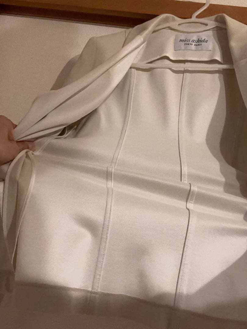 極美品】miss ashida ジャージーへちま襟ジャケット Mサイズ - メルカリ