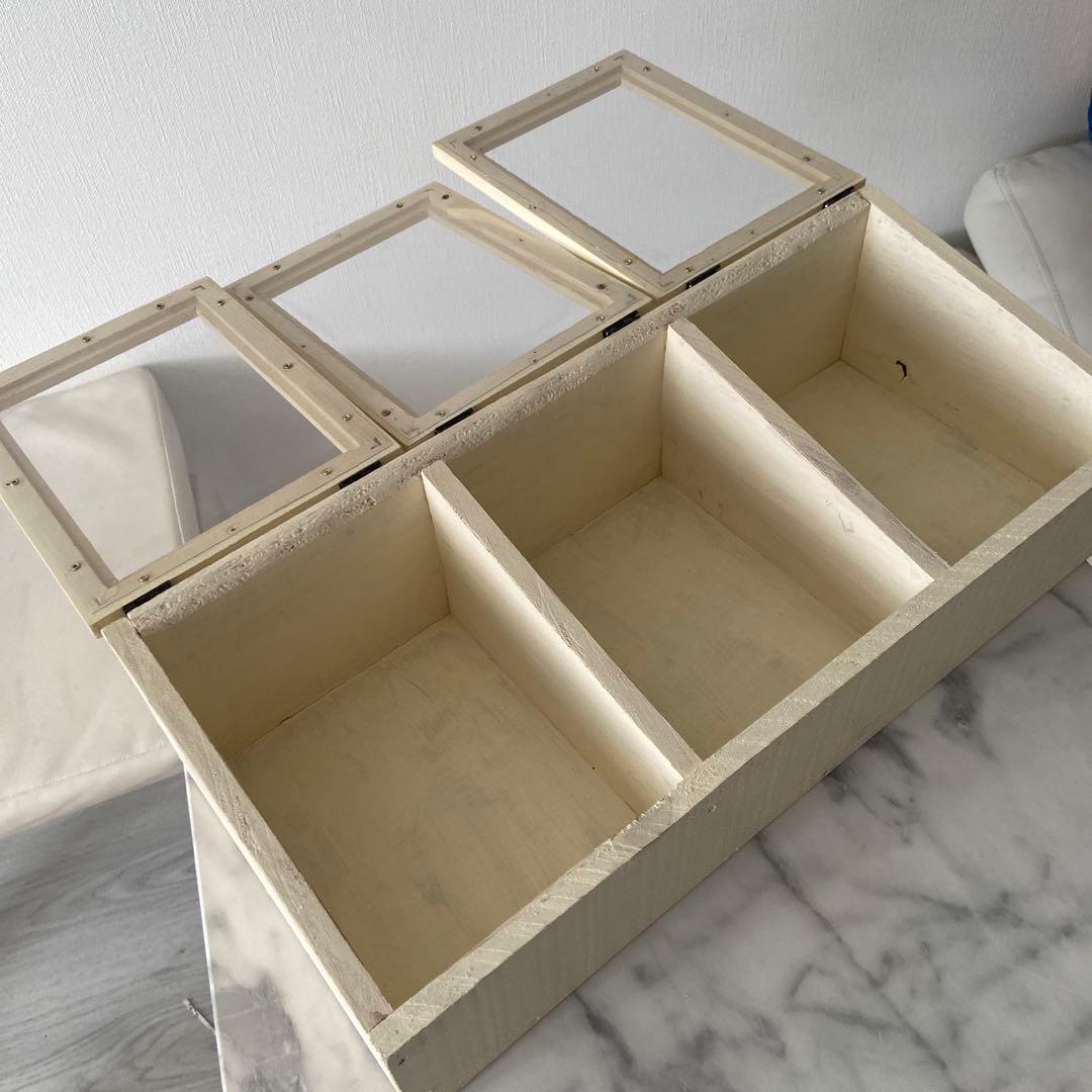 ハンドメイド 木製 インテリア 雑貨 昭和 レトロ 駄菓子屋風 収納