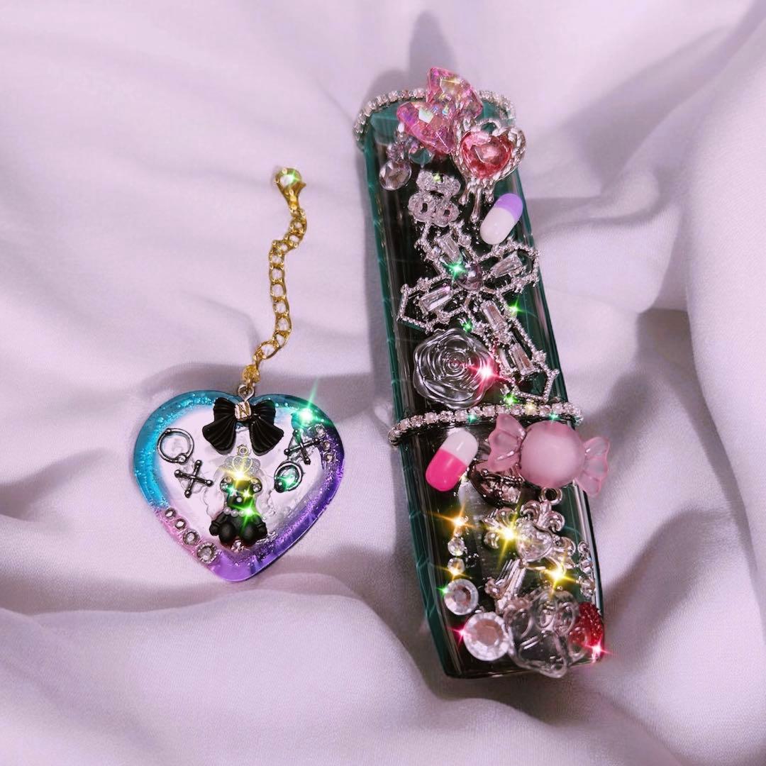 iQOSイルマワンケースデコ✨️キーホルダー付き✨️セット売り