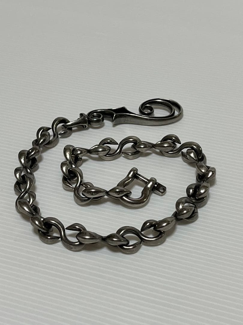 Inception インセプション ウォレットチェーン シルバー OPUS INCEPTION オーパス インセプション [IPC-03] F-HOLE S-KAN