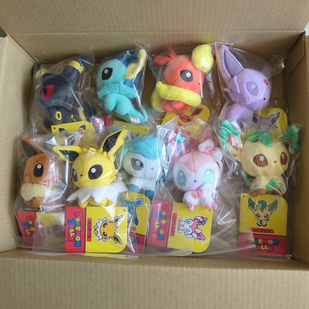 ☆もっちりマスコット ポケモンドールズ イーブイズセットタグ付き