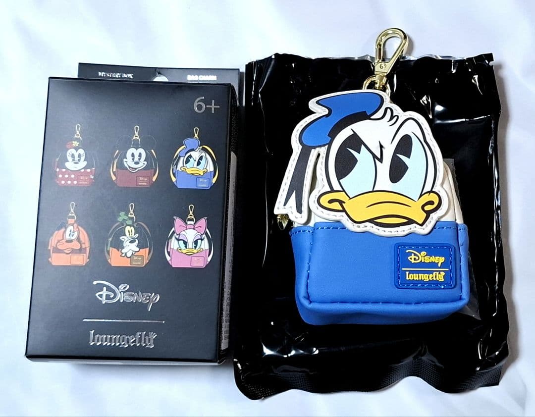 ラウンジフライ ミニチャーム キーホルダー ドナルド ディズニー ミニ