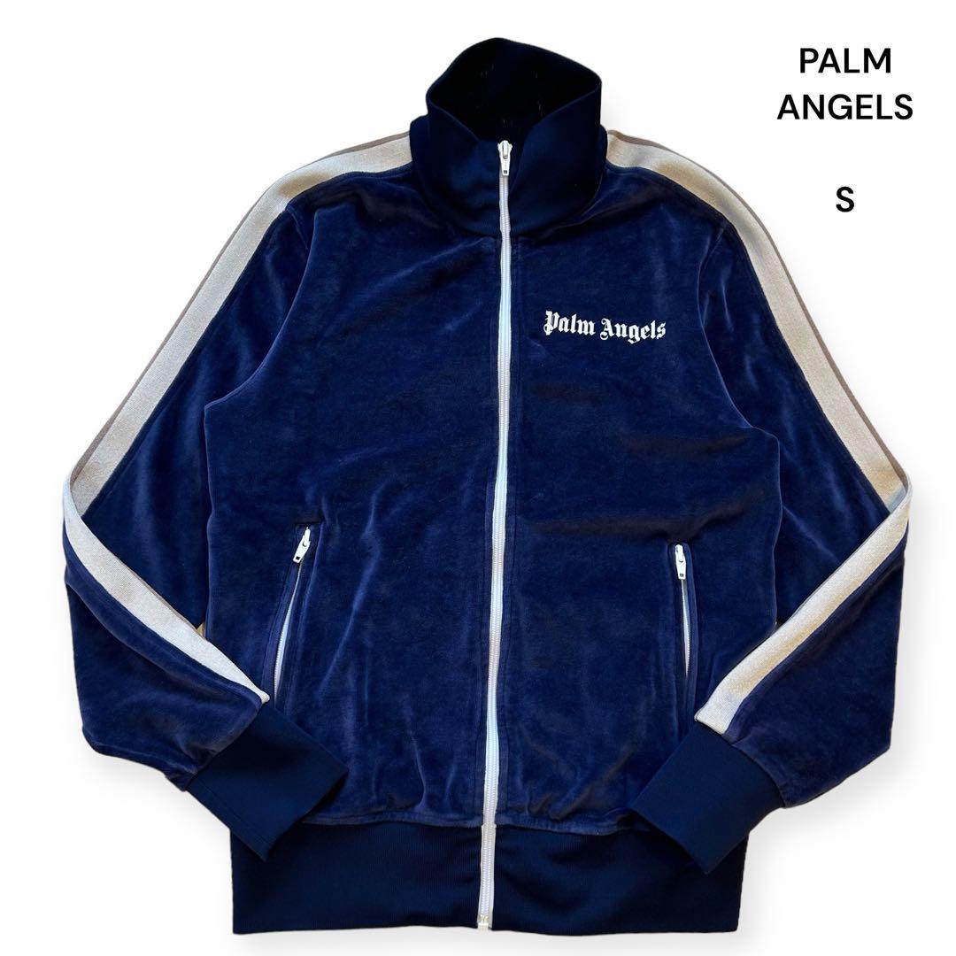 美品】パームエンジェルス ベロアジャージ トラックジャケット S 紺