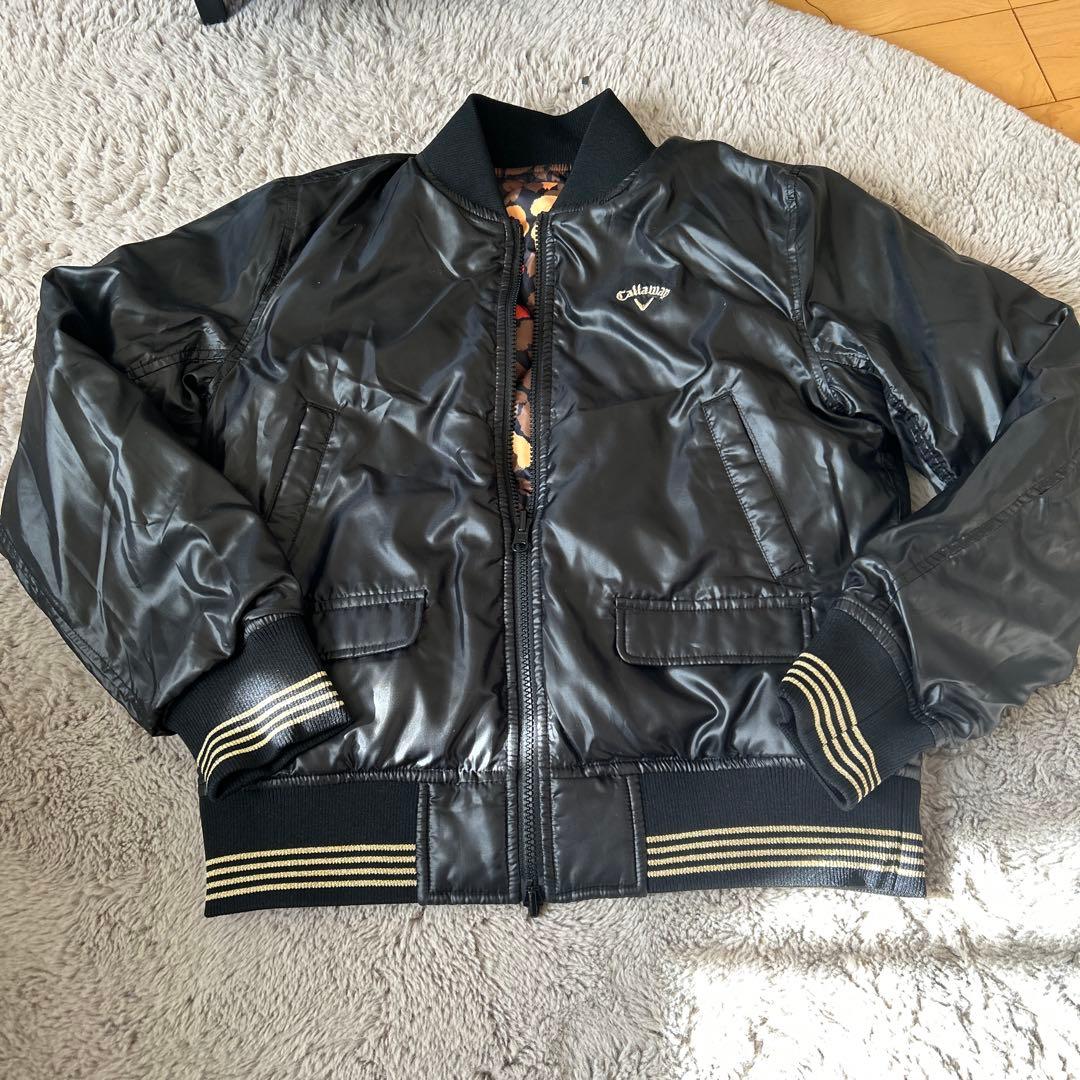 Callaway キャロウェイ リバーシブル ダウンジャケット冬ゴルフ Callaway (キャロウェイ) ゴルフウェア(トップス) レディース SIZE L