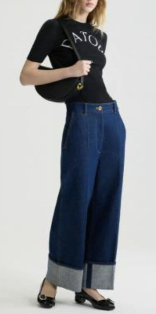 PATUOデニム 505ZX ルーズストレート デニムパンツ ジーンズ セットアップ対応