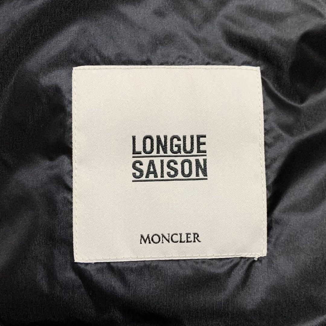 未使用に近い】モンクレール ライトダウン AGAY ロゴワッペン ブラック0