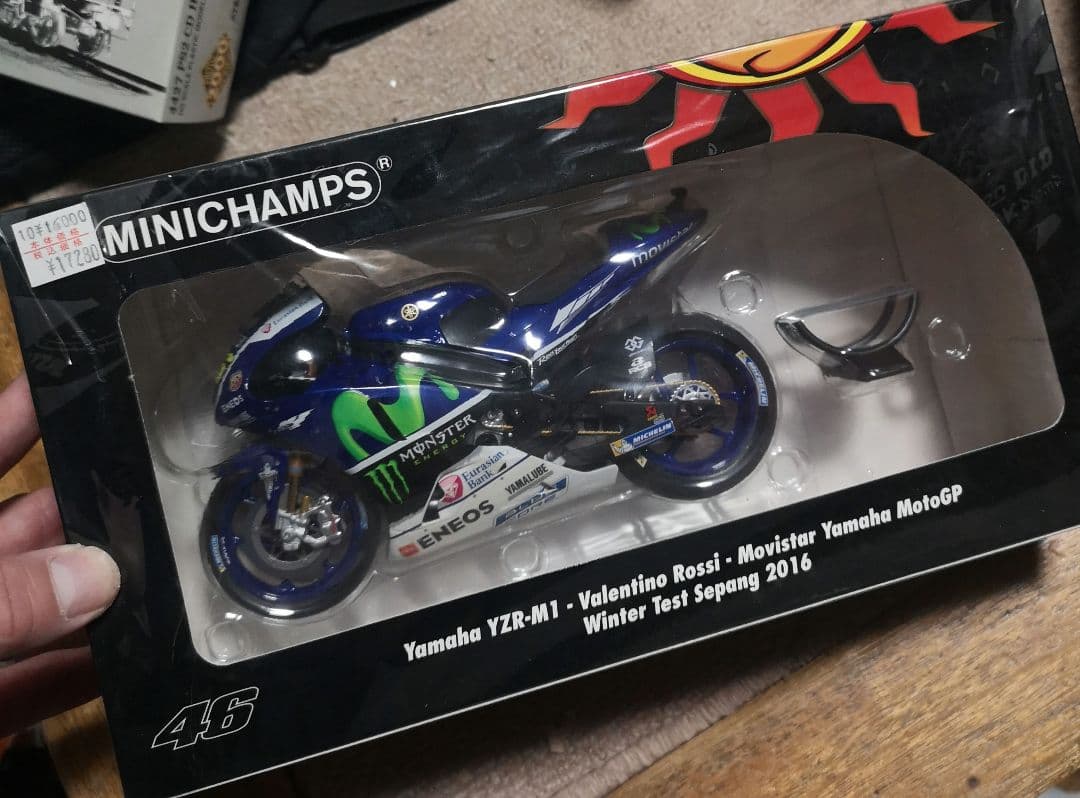 ミニチャンプス 1/12 ヤマハ YZR-M1 ロッシ セパンテスト 2016 楽天市場】ミニチャンプス 1/12 ヤマハ YZR-M1 #46 テスト セパン