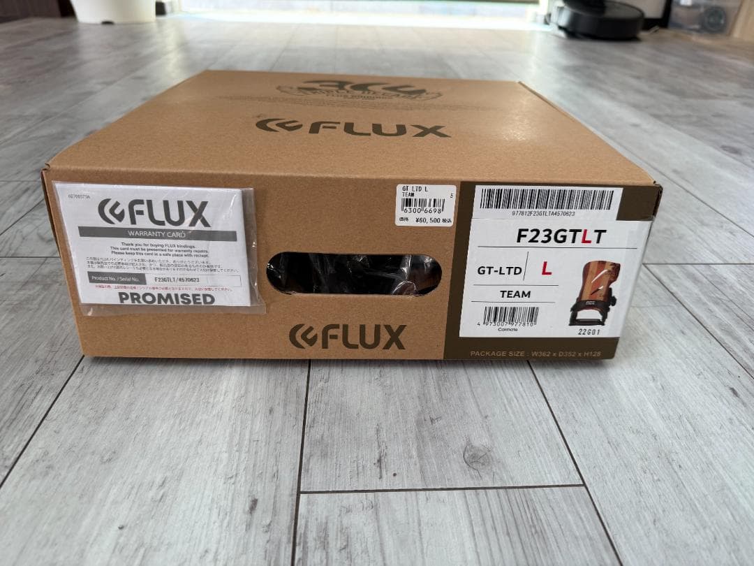 FLUX GT-LTD ビンディング Lサイズ 木目調 美品 フラックス