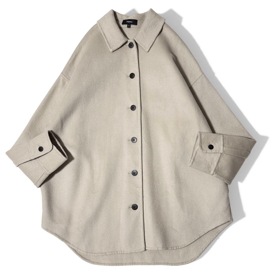 極美品✨️21AW　セオリー　Luxe New Divide シャツジャケット セオリーリュクス(Theory luxe)公式通販 レディースファッション