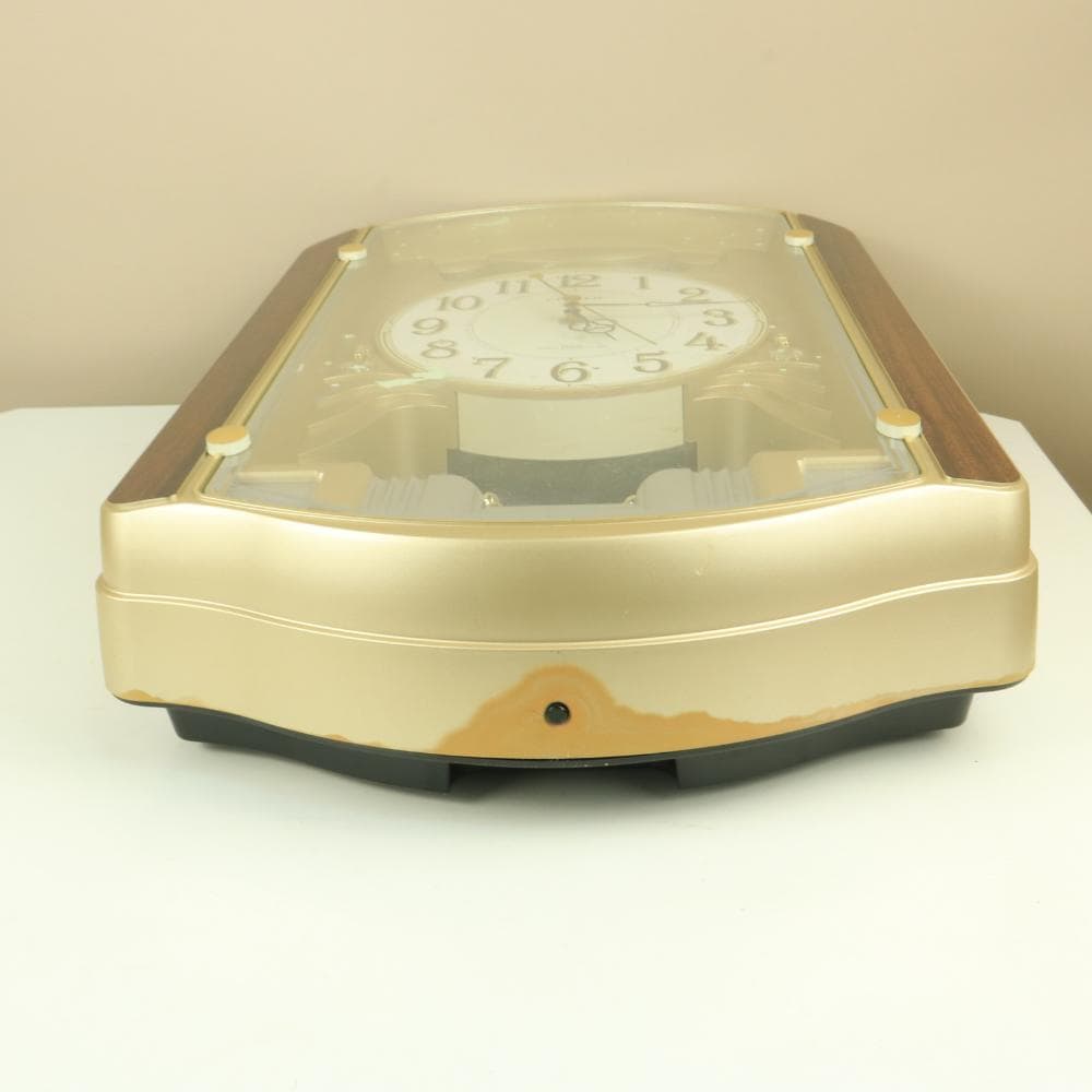 CITIZENシチズンパルミューズ4MN463-A 掛時計からくり時計 電波時計