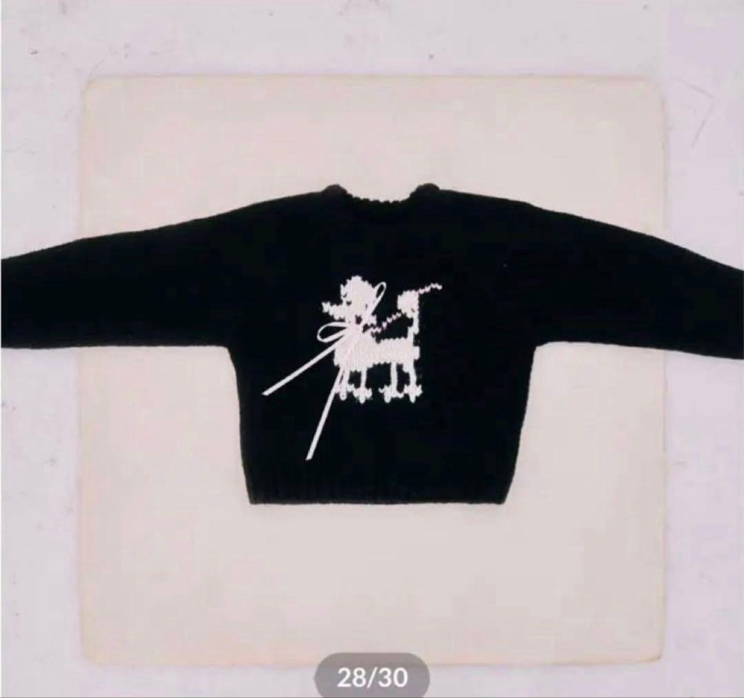 é animal knit poodle epine エピヌ épine epine エピヌ アニマルニット é animal knit 猫 - メルカリ