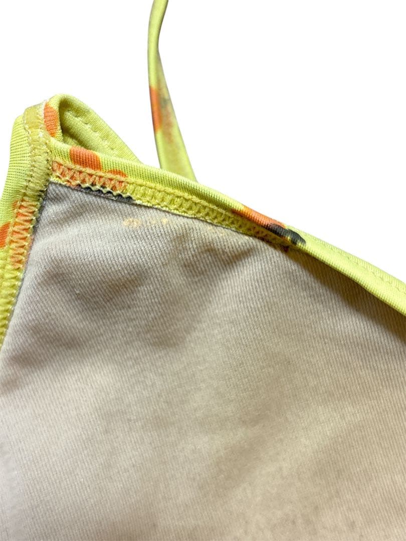 ALBA ROSA ロゴ 三角ビキニ 黄色 オレンジ y2k 平成ギャル 激レア