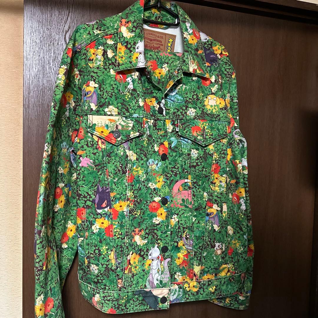 リーバイス ×25周年ポケモンコラボデニム上下セットアップ - メルカリ