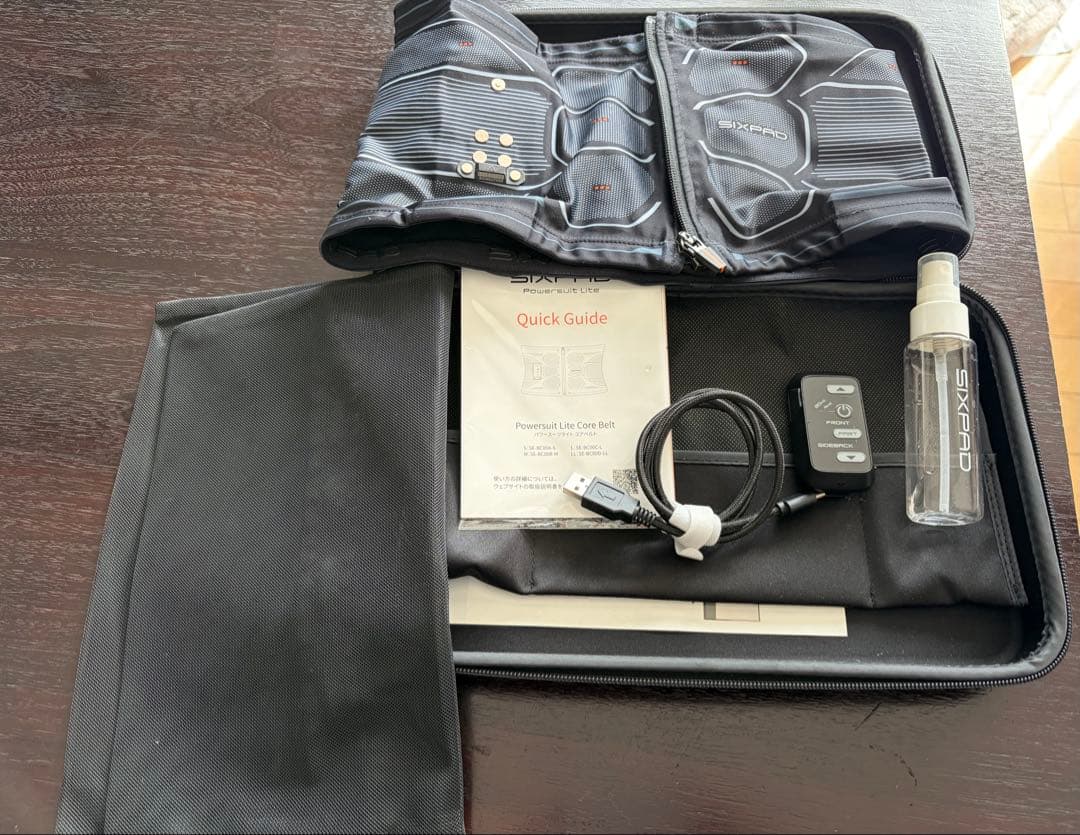 SIXPAD パワースーツコアベルト　Mサイズ シックスパッド パワースーツコアベルト M EMS MTG SIXPAD Powersuit