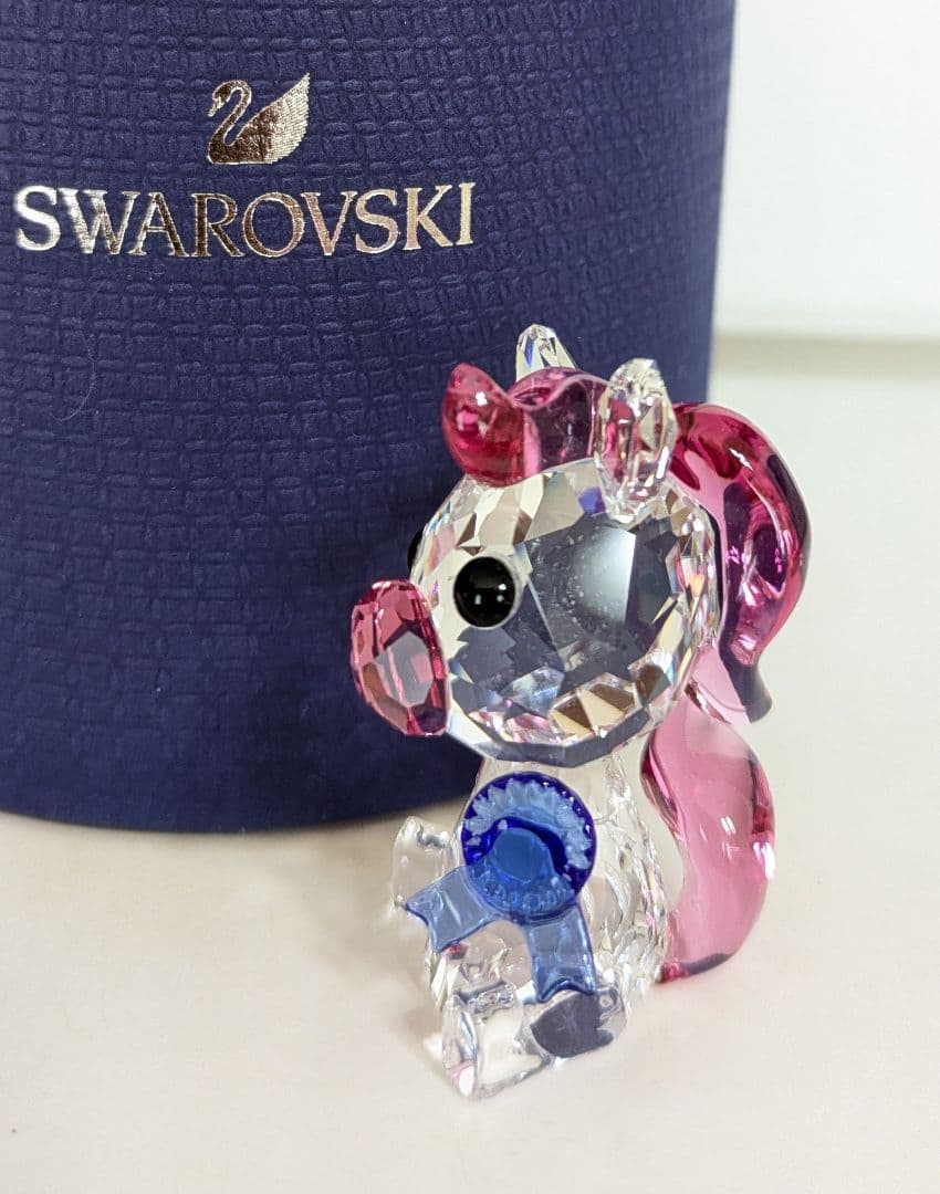 LAS様専用 スワロフスキー「ポニーのスピーディー」馬 - メルカリ