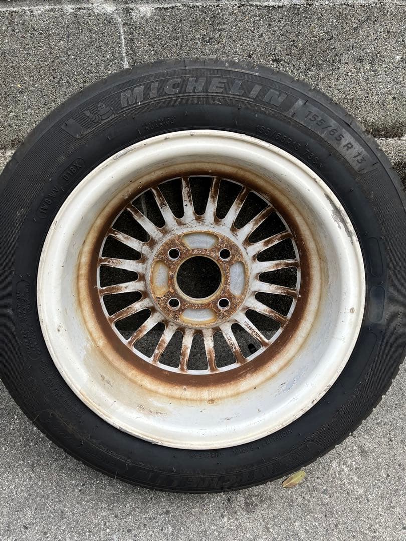 MICHELIN 13インチ、5.5j+38ホイールセット
