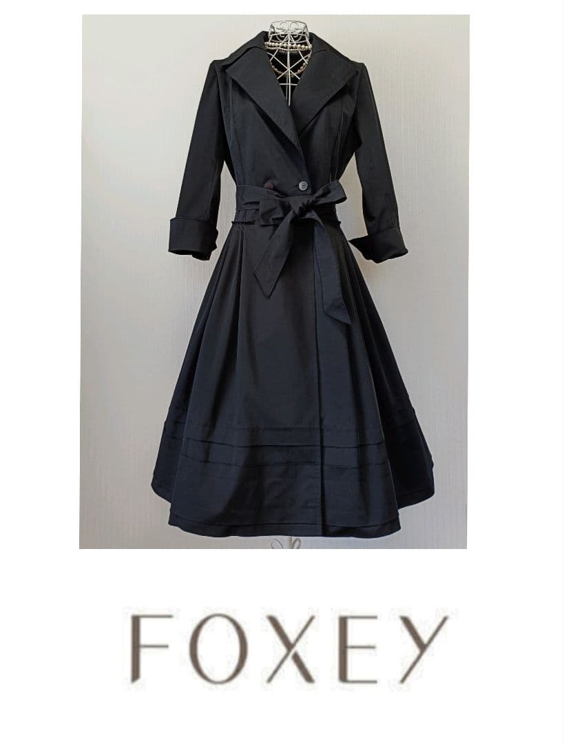 ☆フォクシーニューヨークコートブラック40☆ - メルカリ