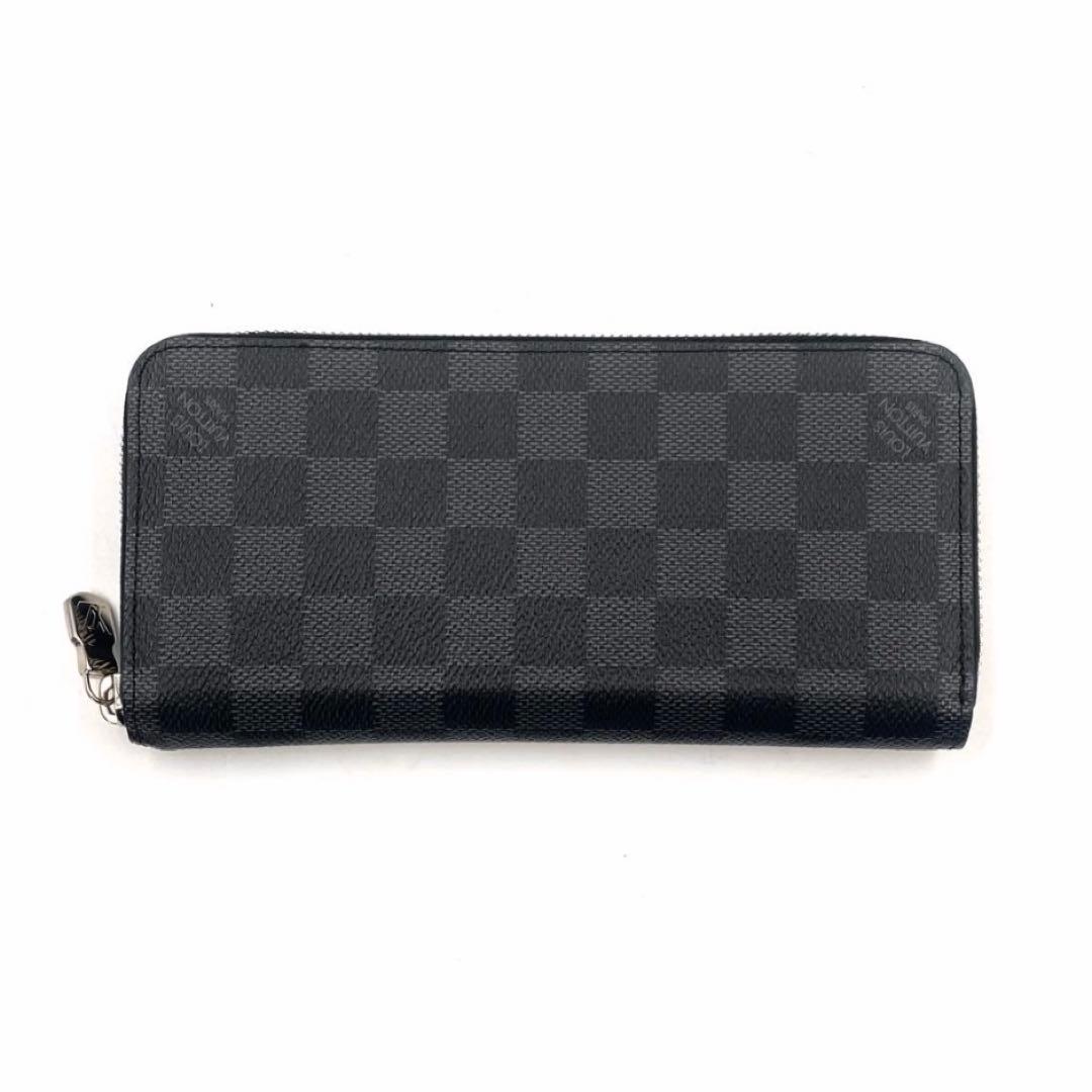 《未使用品》ルイヴィトン ダミエ グラフィット 長財布 ジッピーヴェルティカル