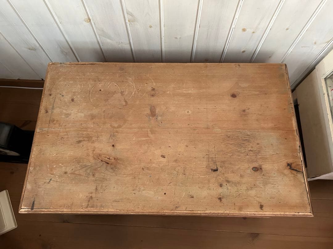 あーちゃん様専用！アンティーク オールドパイン リネンボックス