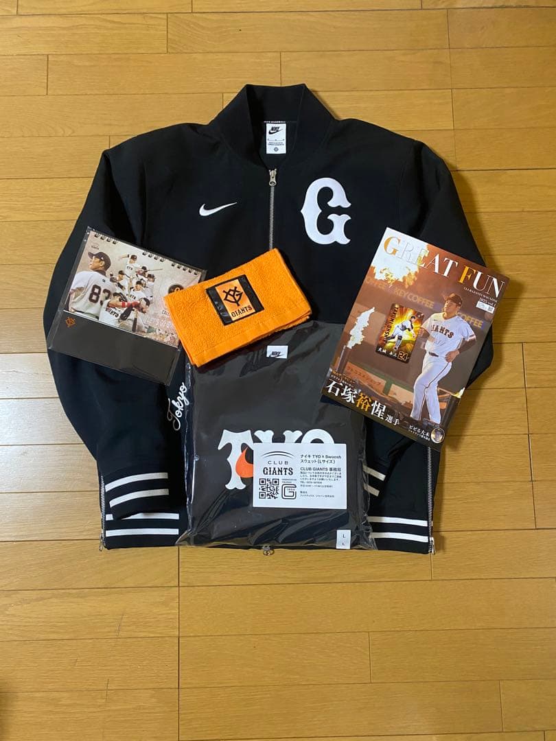 2024年ジャイアンツ オーセンティック グラウンドコートM 入会特典セット 2024年ジャイアンツ オーセンティック グラウンドコートM 入会特典