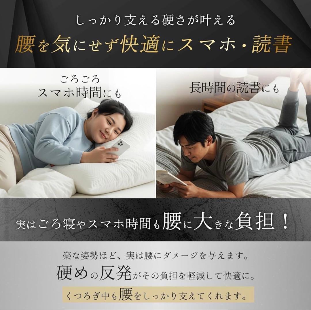 GOKUMIN マットレス 三つ折り シングル 10cm 硬め 70D 300N - メルカリ