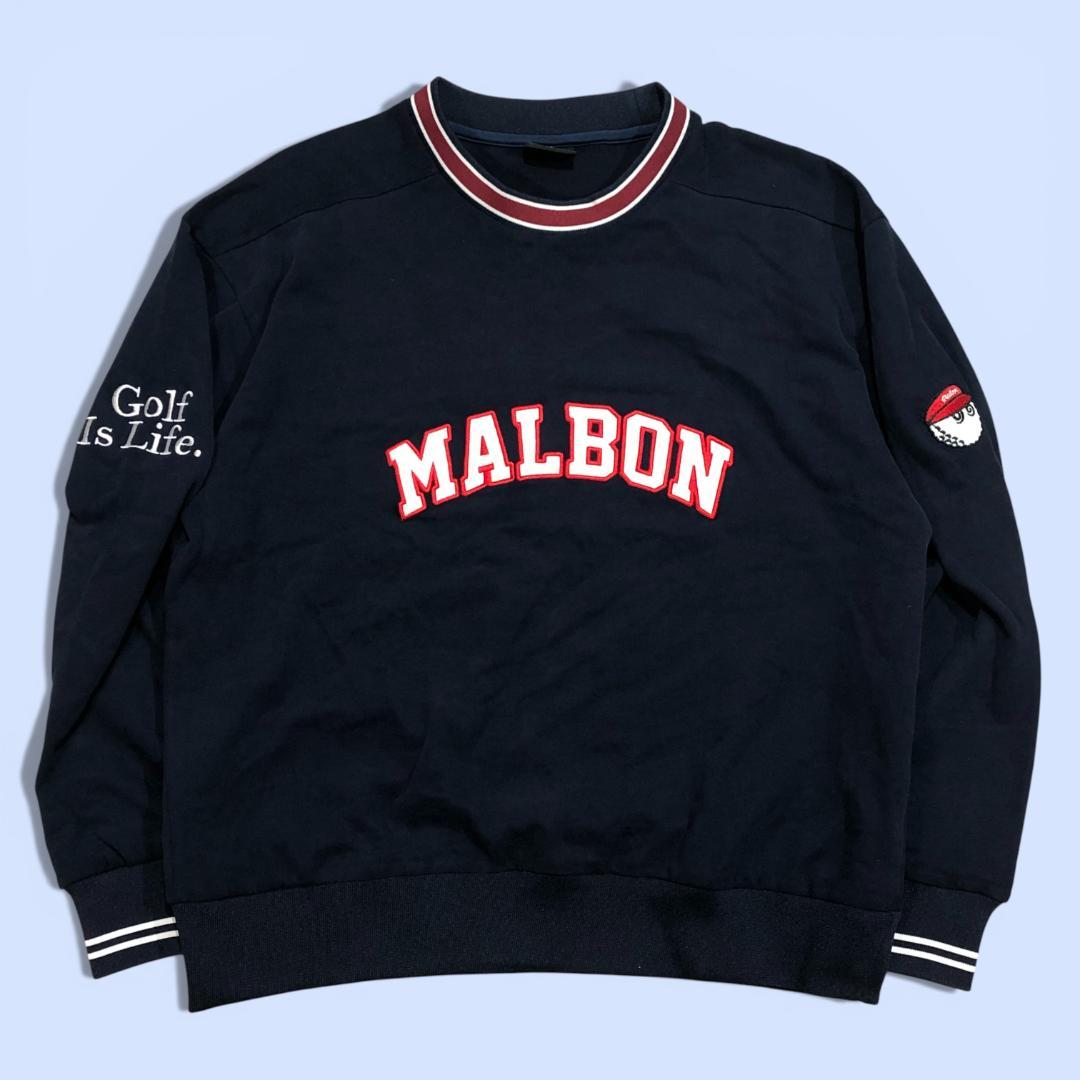 韓国モデル】MALBON GOLF マルボン ゴルフ 長袖 トレーナー S - メルカリ
