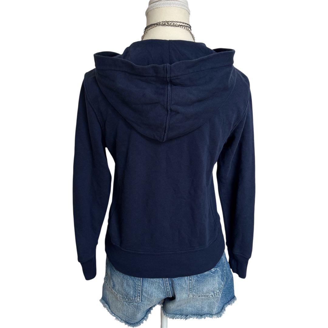 y2k ラルフローレン パーカー ビックポニー ネイビー 平成ギャル 海外