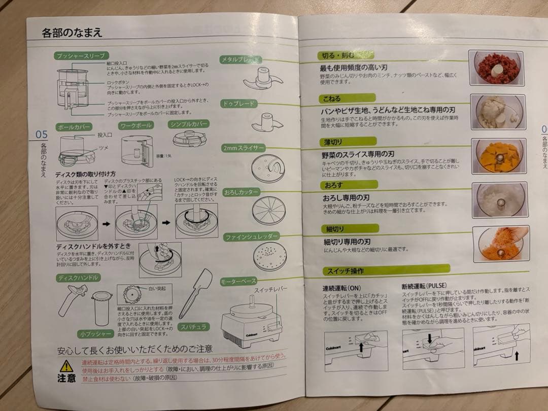 Cuisinart フードプロセッサー DLC-191J 1.9L