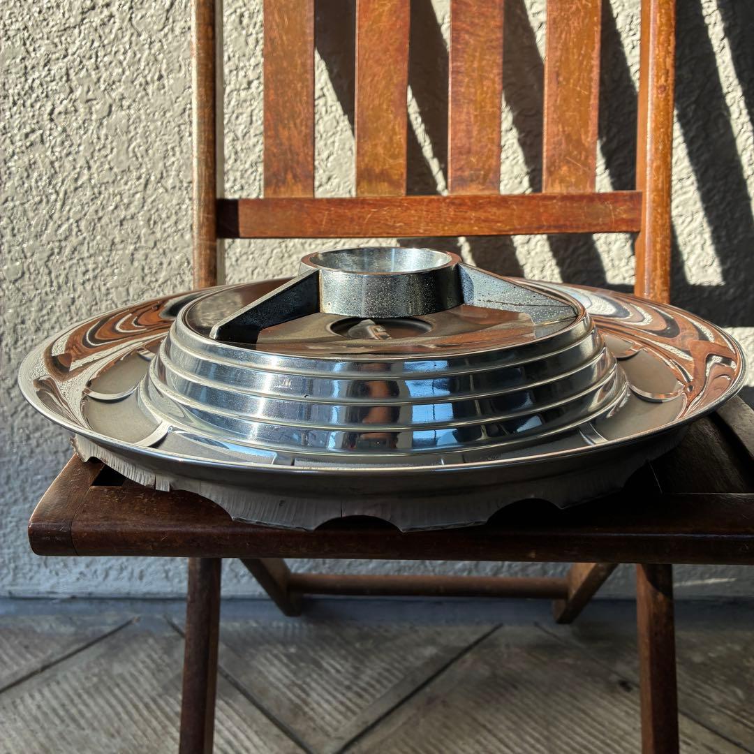希少品！アメリカヴィンテージアメ車ホイールキャップ USAガレージ