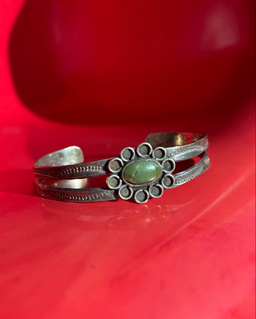 希少40s】ヴィンテージ ナバホ スプリットシャンク バングル