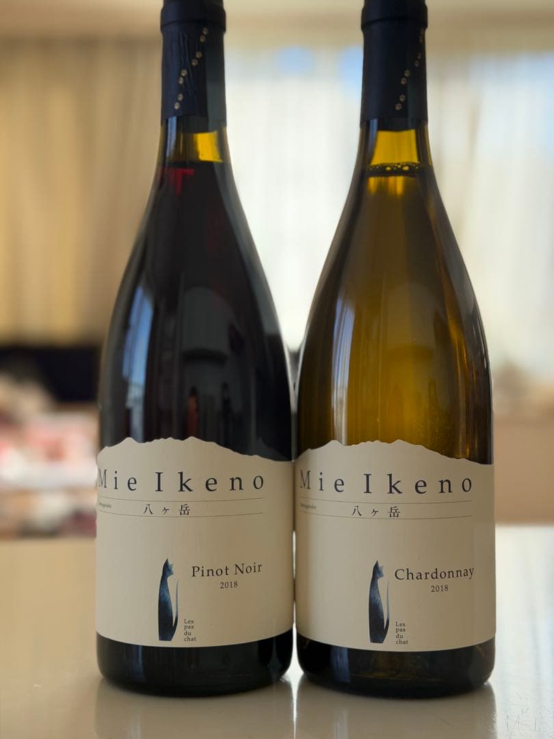 ミエイケノ2本セット(ピノノアール、シャルドネ)2018 - メルカリ