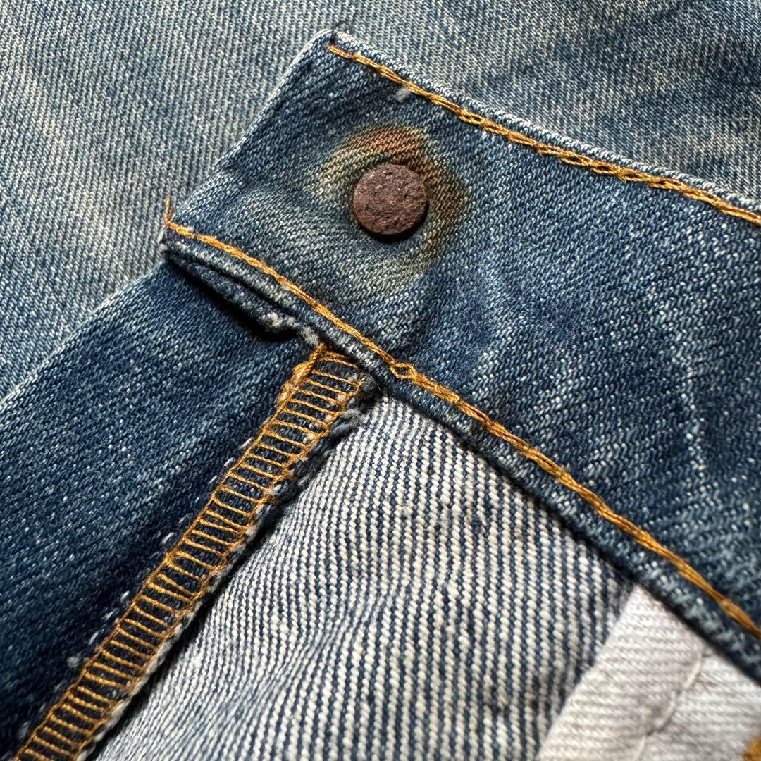希少【70s】Levi's 646 USA製 66前期 ベルボトム W30