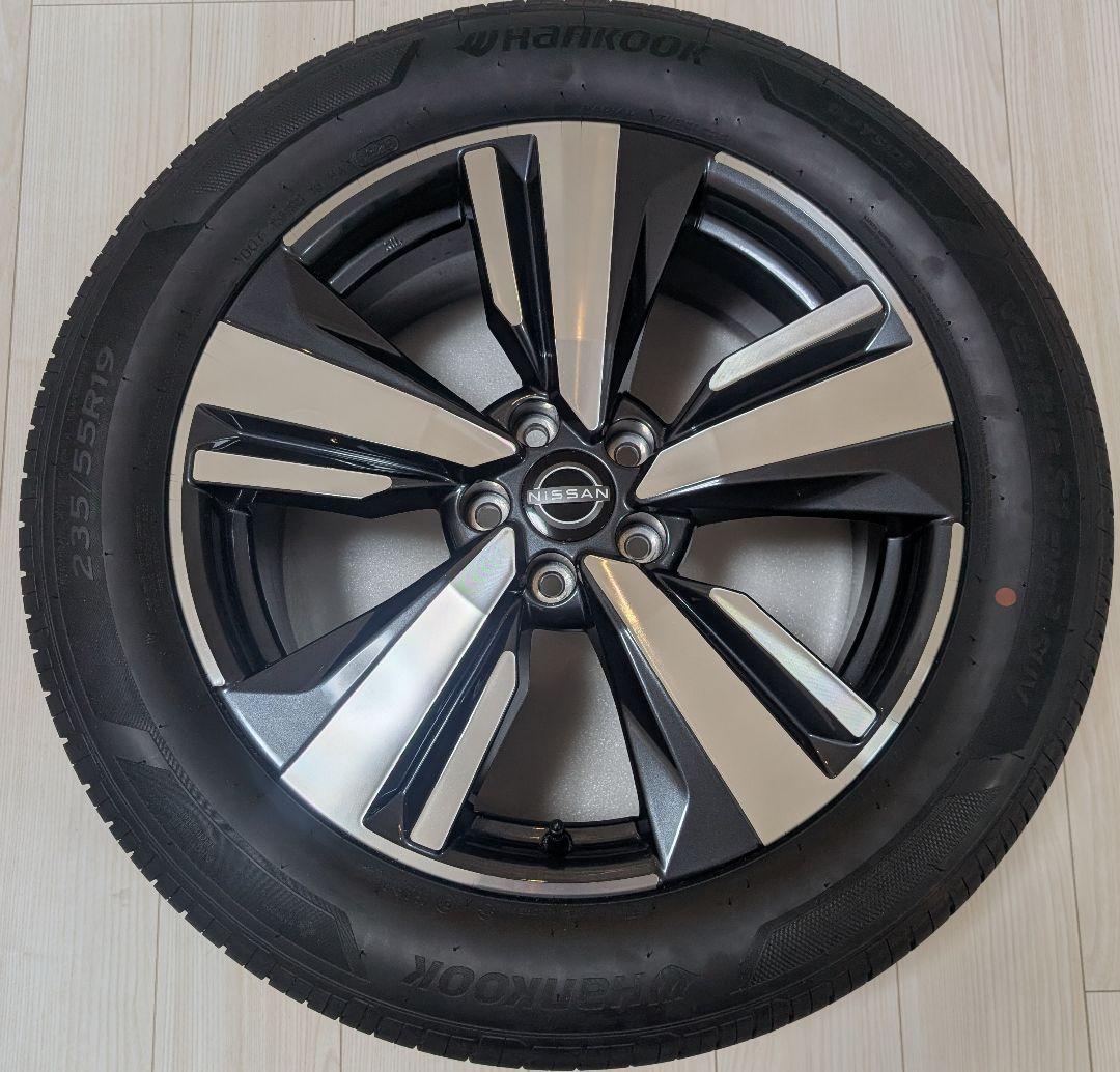 エクストレイルT33純正タイヤホイールセット2025年製(1本)<新車外し>美品 エクストレイルT33純正タイヤホイールセット2025年製(1本)<新車外し>美