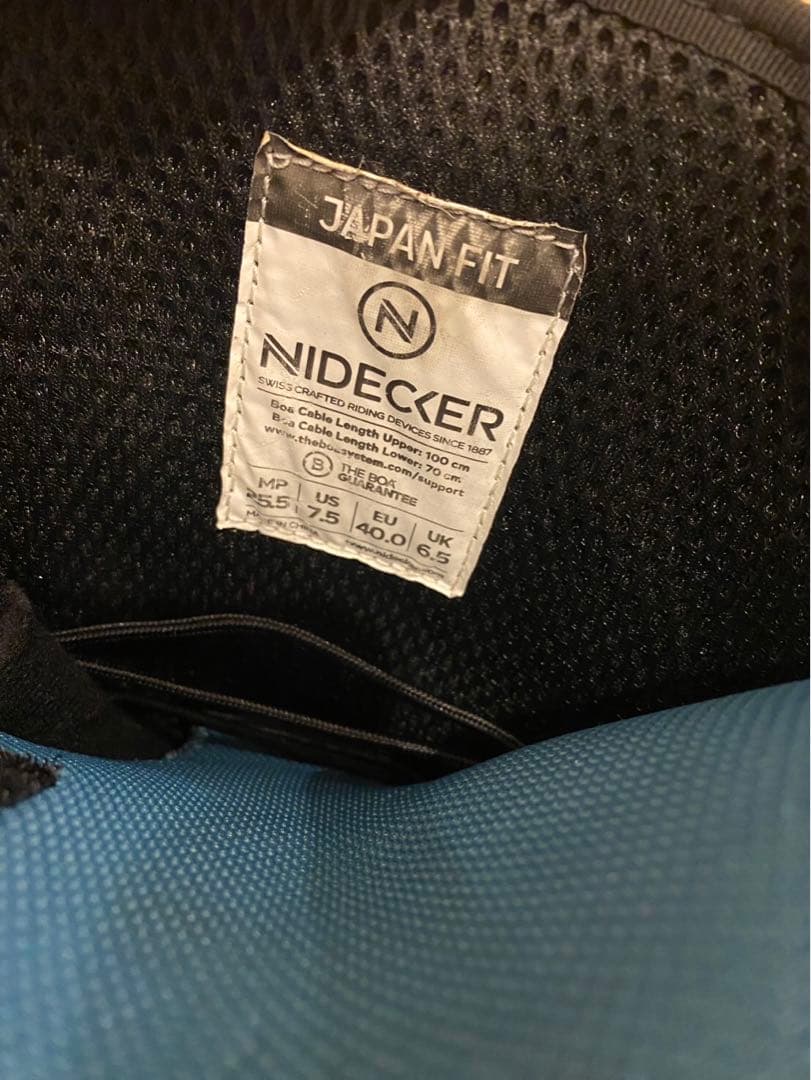 NIDECKER TRANSIT ジャパンフィット スノーボードブーツ 25.5 - メルカリ