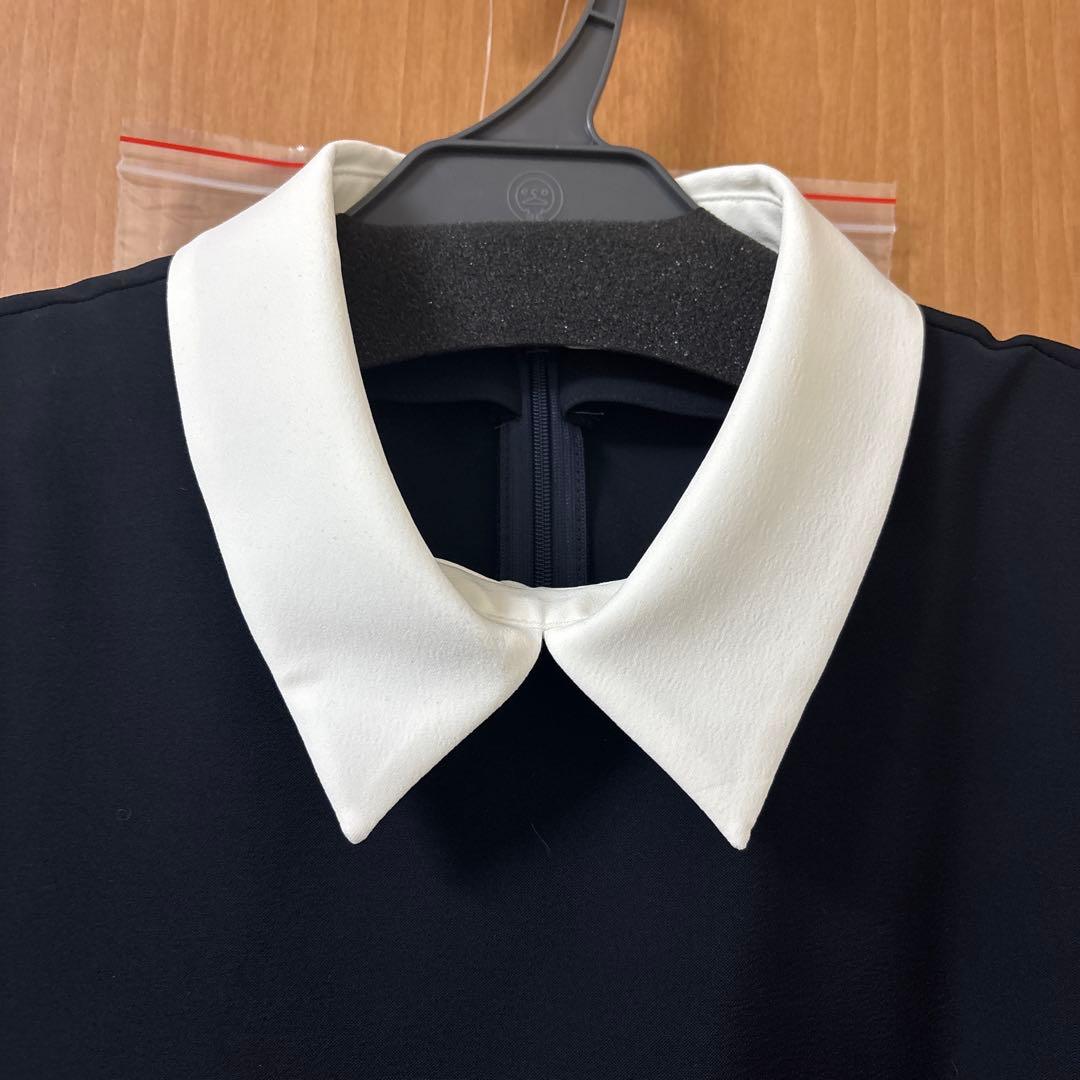 新作 CADUNE カデュネ ＜川上桃子さんコラボ＞ 衿付きブラウス コン 38