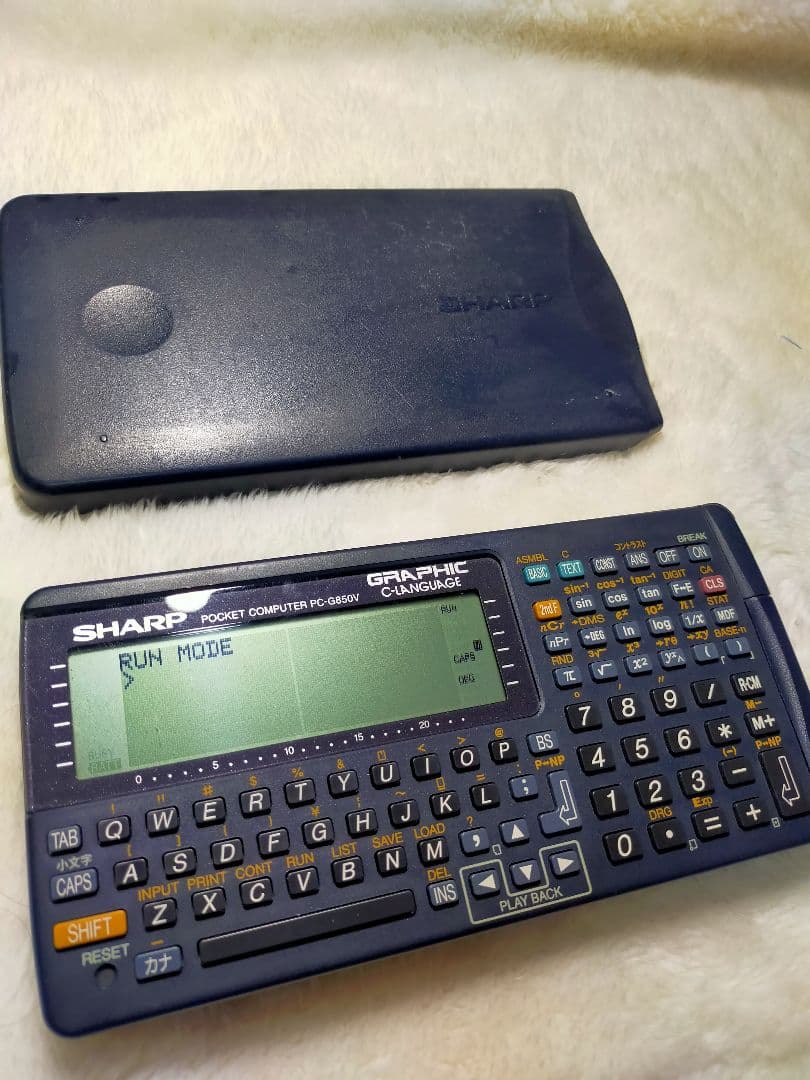 SHARP ポケットコンピュータ PC-G850V C言語 動作品 - メルカリ