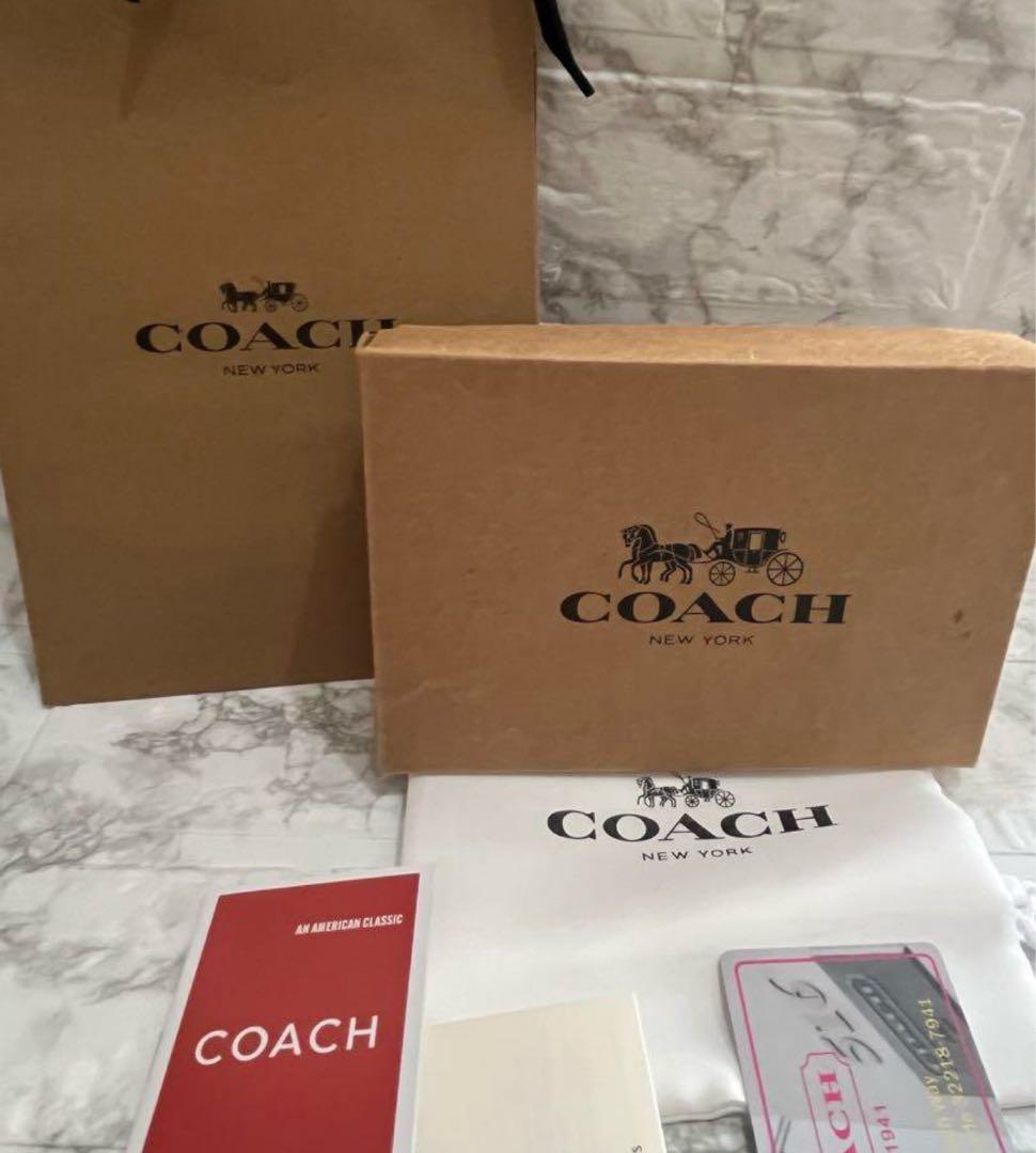 《新品》COACH 長財布ピンク《新品》