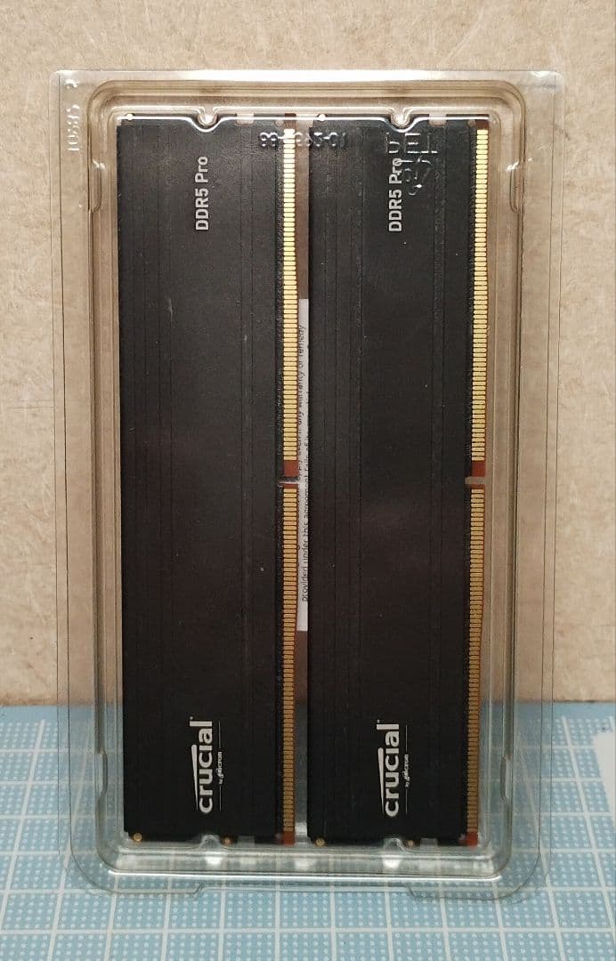 Crucial PRO DDR5 96GB(48GB2枚) DDR5-5600 Crucial Pro 96GB Kit (48GBx2) DDR5-5600 UDIMM | CP2K48G56C46U5