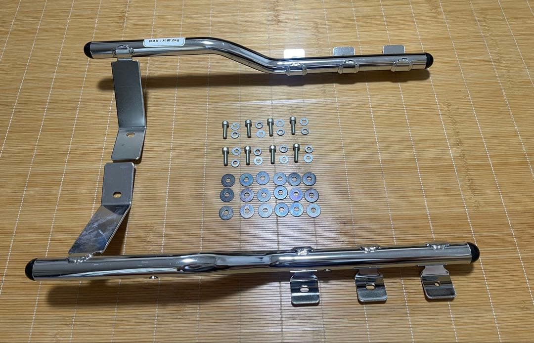 N-VAN ホンダ 純正 JJ1/JJ2 ルーフインナーサイトパイプ　ショート 新品! JJ1 JJ2 N-VAN Nバン ホンダ 純正 オプション ルーフインナー