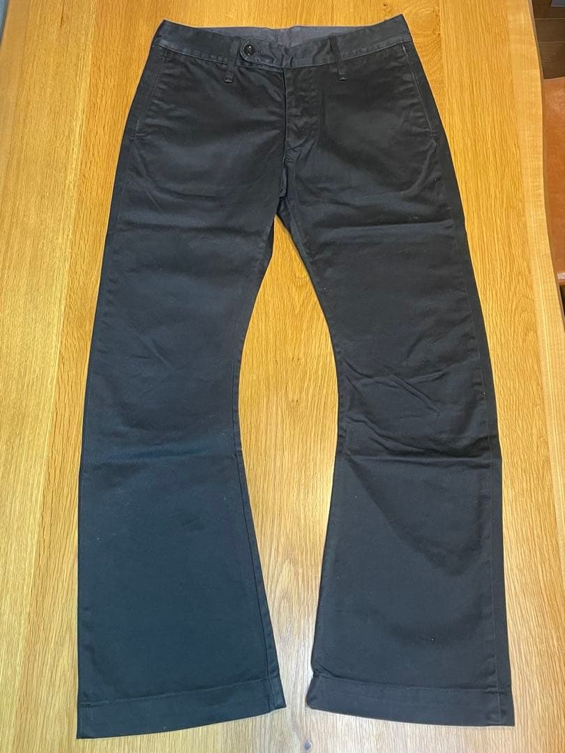 美品！wjk ダブルジェイケイ　バナナカーブ　チノパン　ブラック　M m25536513500_1.jpg?1767614962