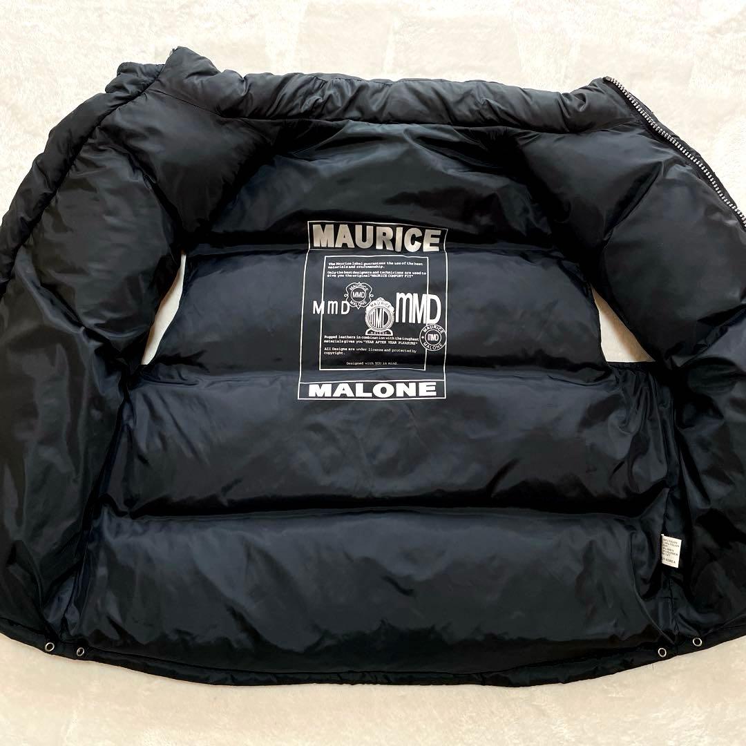 BIG size】MAURICE MALONE ダウンベスト ブラック