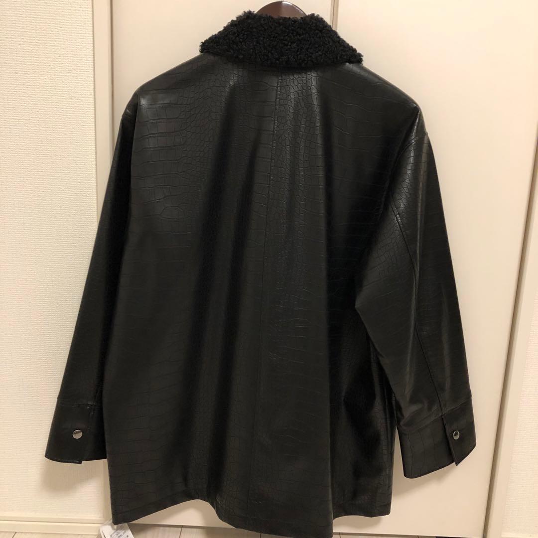 新品 BEAUTY&YOUTH クロコレザーライク ジャケット 2WAY M - メルカリ